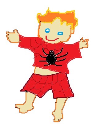 Carl in spiderman pajamas 2